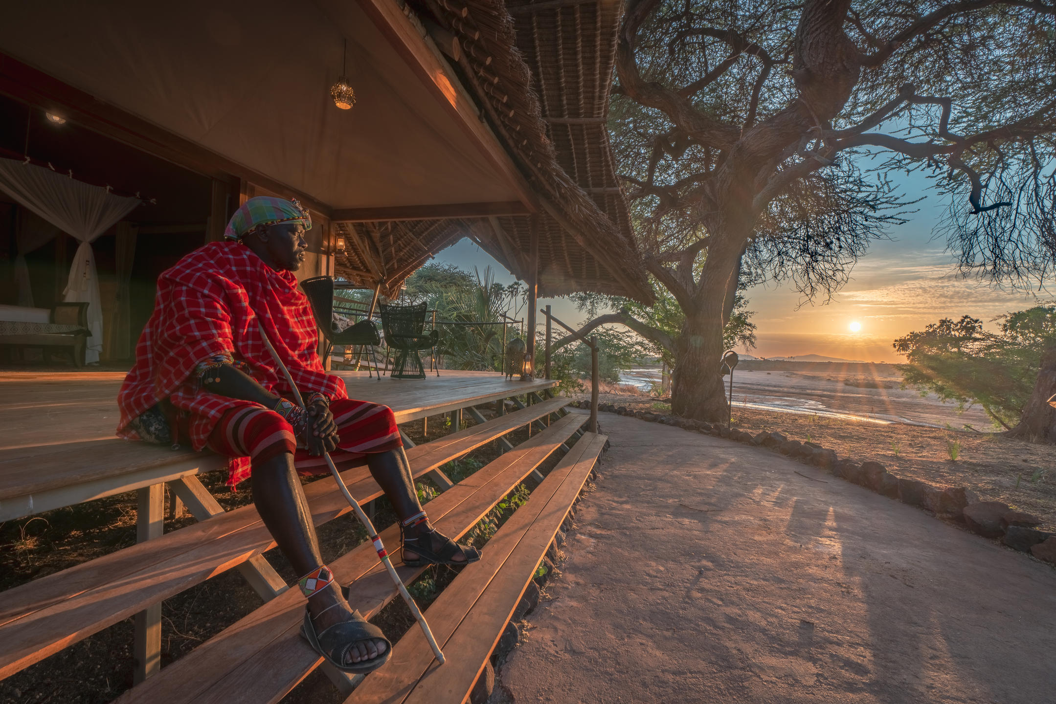 Samburu Larsens - View from chalet