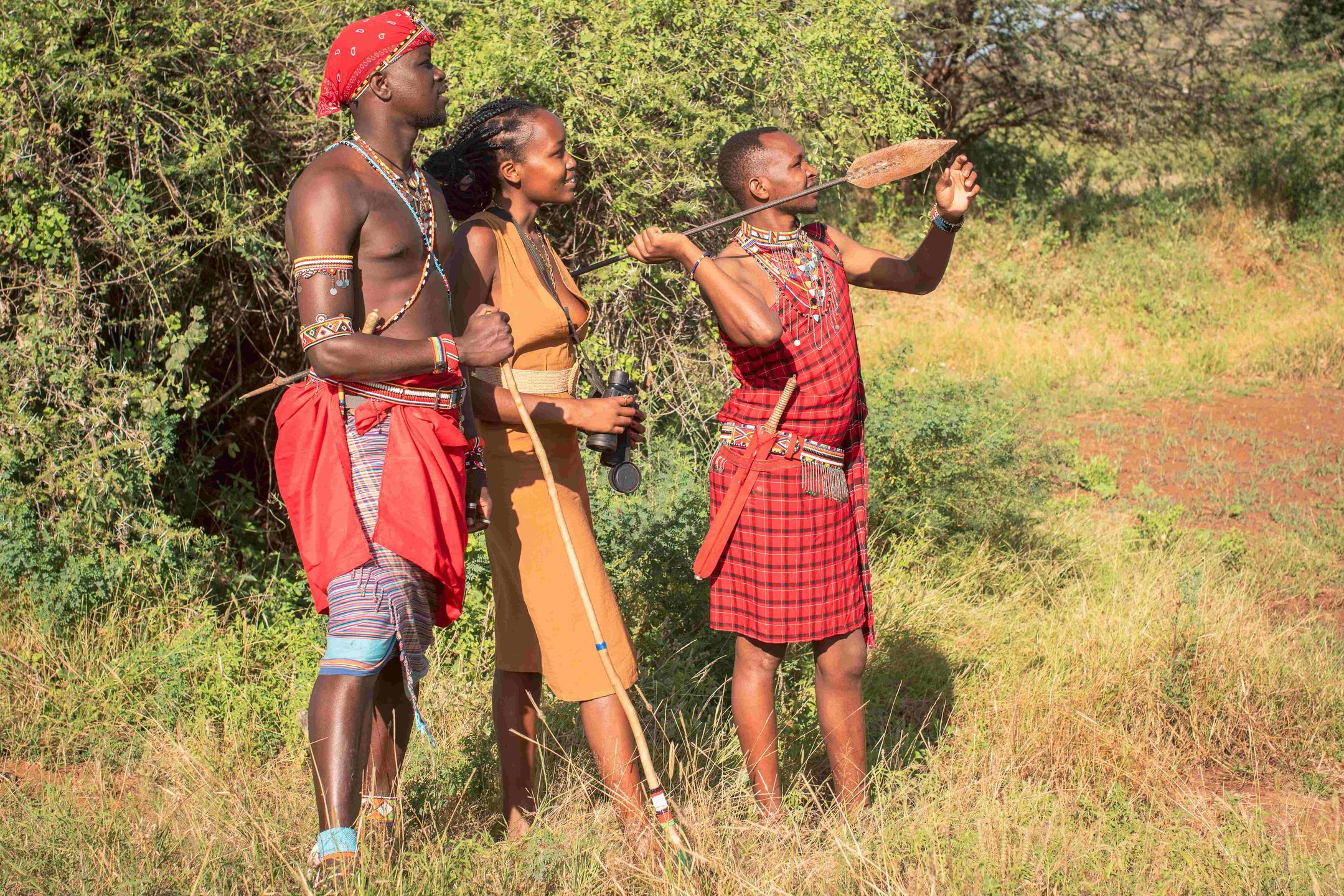 Samburu Larsens - bush walk
